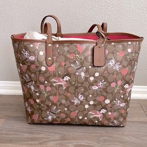 Coach x baseman tote bag